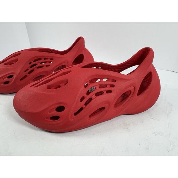 adidas Yeezy Foam Runner Vermilion Red GW3355 Men’s Size 14 US Shoes Clogs main image 10